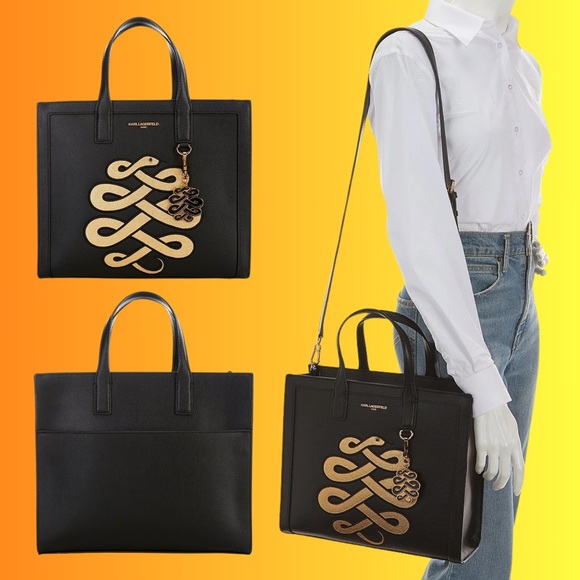 KARL LAGERFELD PARIS Lunar New Year Nouveau Tote - Picture 6 of 7